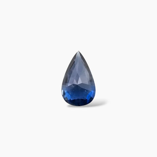 Natural Blue Sapphire Stone 2.05 Carats Pear Shape