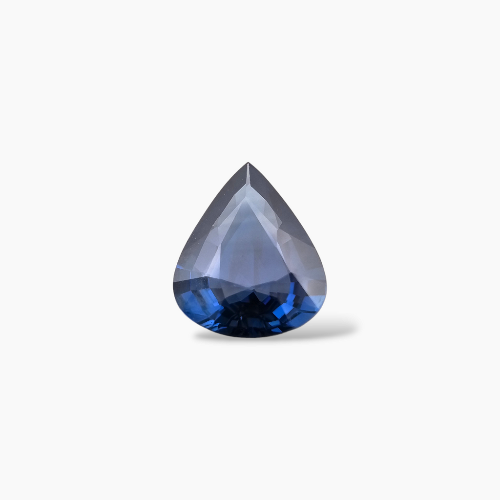 Natural Blue Sapphire Stone 1.91 Carats Pear Shape