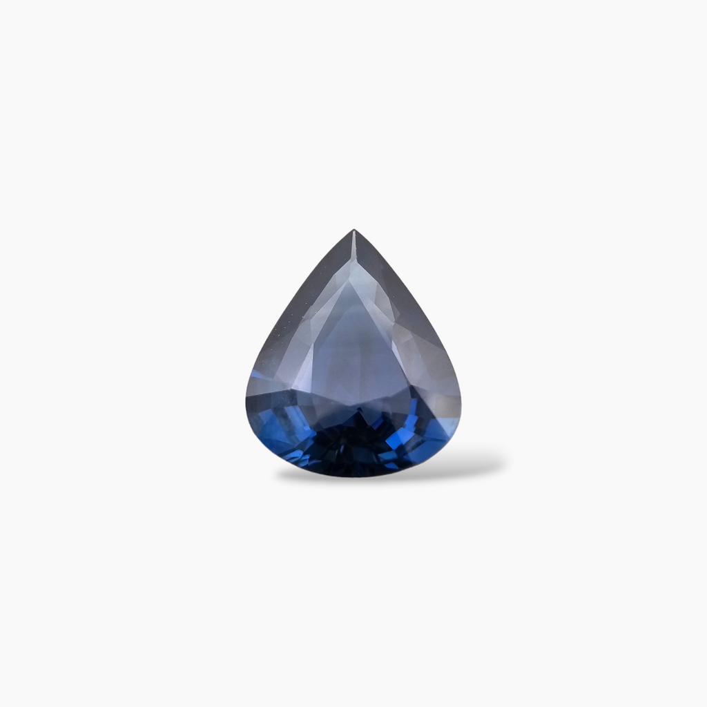 Natural Blue Sapphire Stone 1.91 Carats Pear Shape
