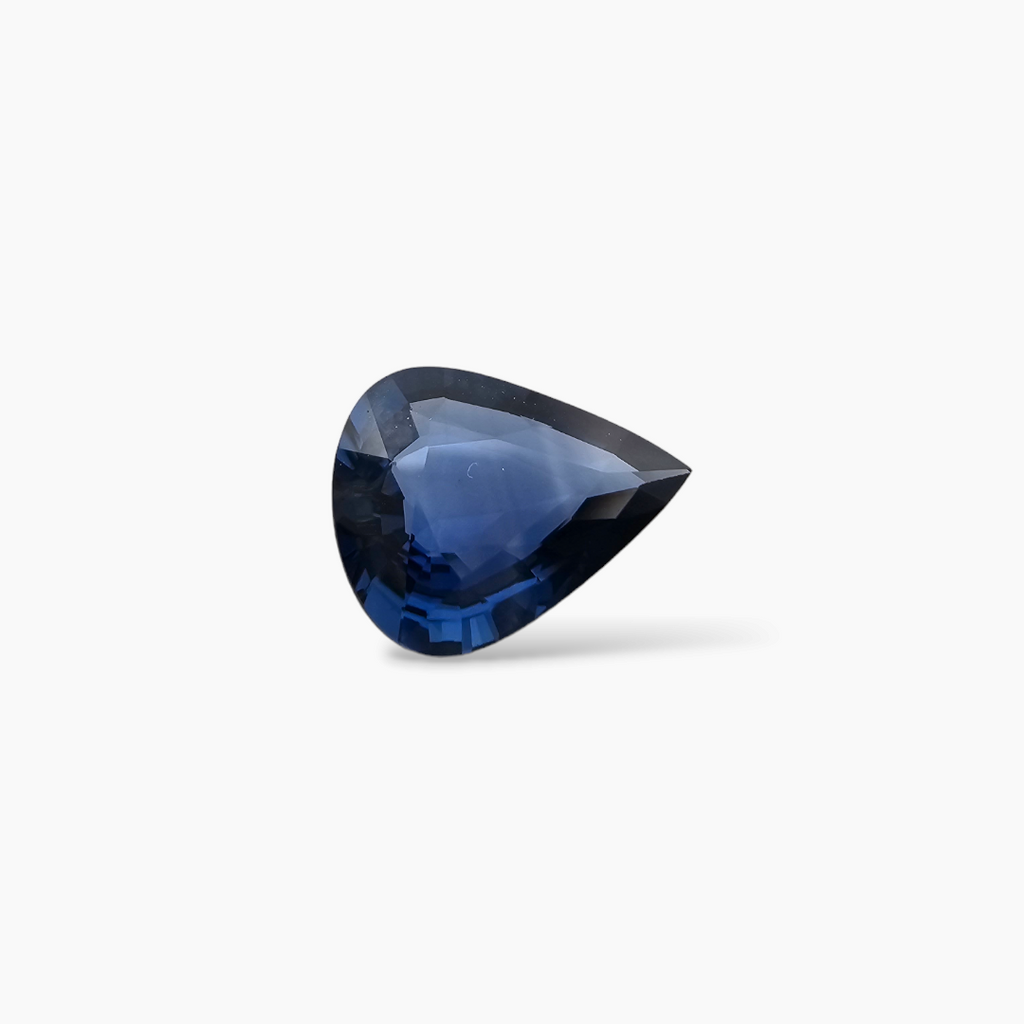 Natural Blue Sapphire Stone 1.91 Carats Pear Shape