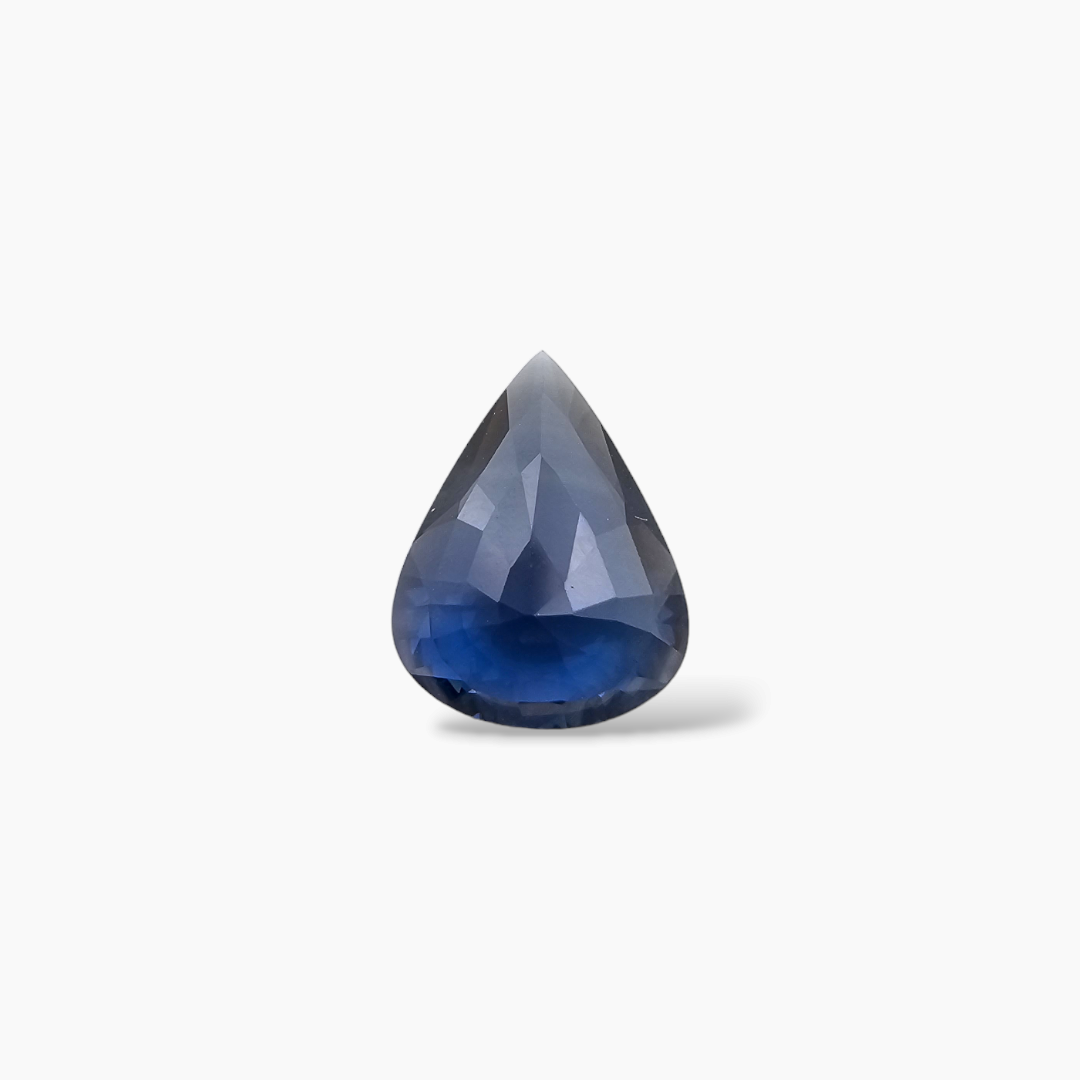 Natural Blue Sapphire Stone 1.91 Carats Pear Shape