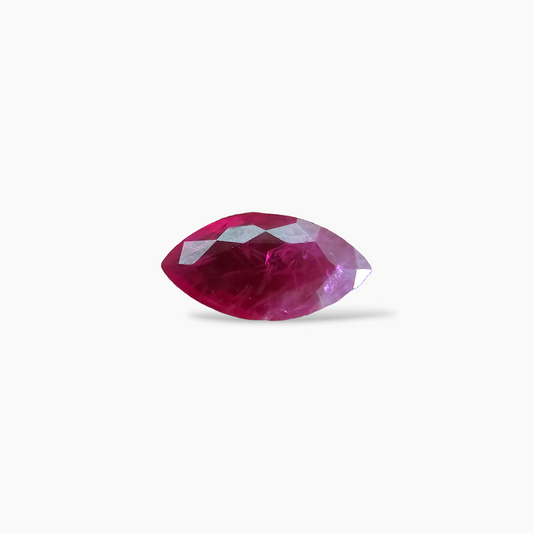 buy Natural Mozambique Ruby Manik Stone 1.04 Carats Marquise Shape