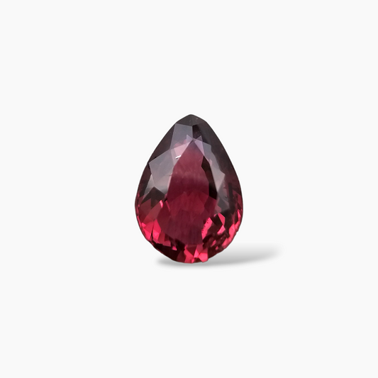 loose Natural Mozambique Ruby Manik Stone 1.69 Carats Pear Shape