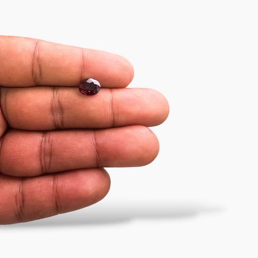 Natural Mozambique Ruby Manik Stone 2.07 Carats Oval Shape