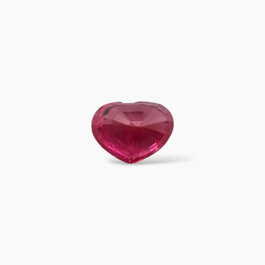 online Natural Burmese Ruby Manik Stone 0.92 Carats Heart Shape