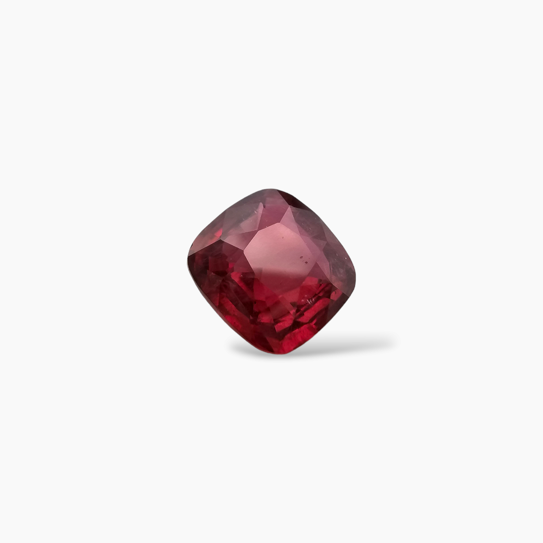 loose Natural Mozambique Ruby Manik Stone 2.14 Carats Cushion Shape