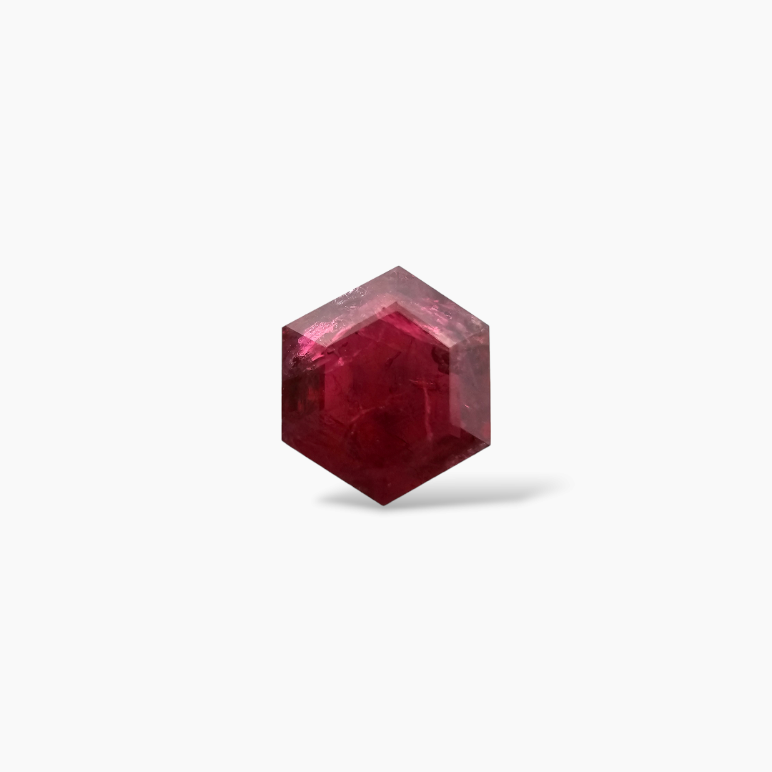shopNatural Mozambique Ruby Manik Stone 1.53 Carats Hexagon Shape
