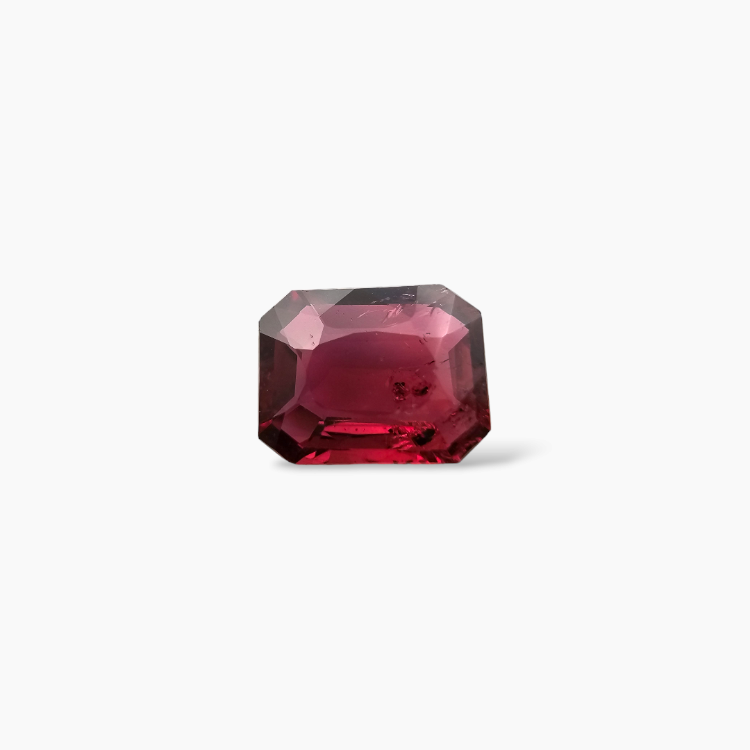 buy Natural Mozambique Ruby Manik Stone 1.69 Carats Emerald Cut Shape