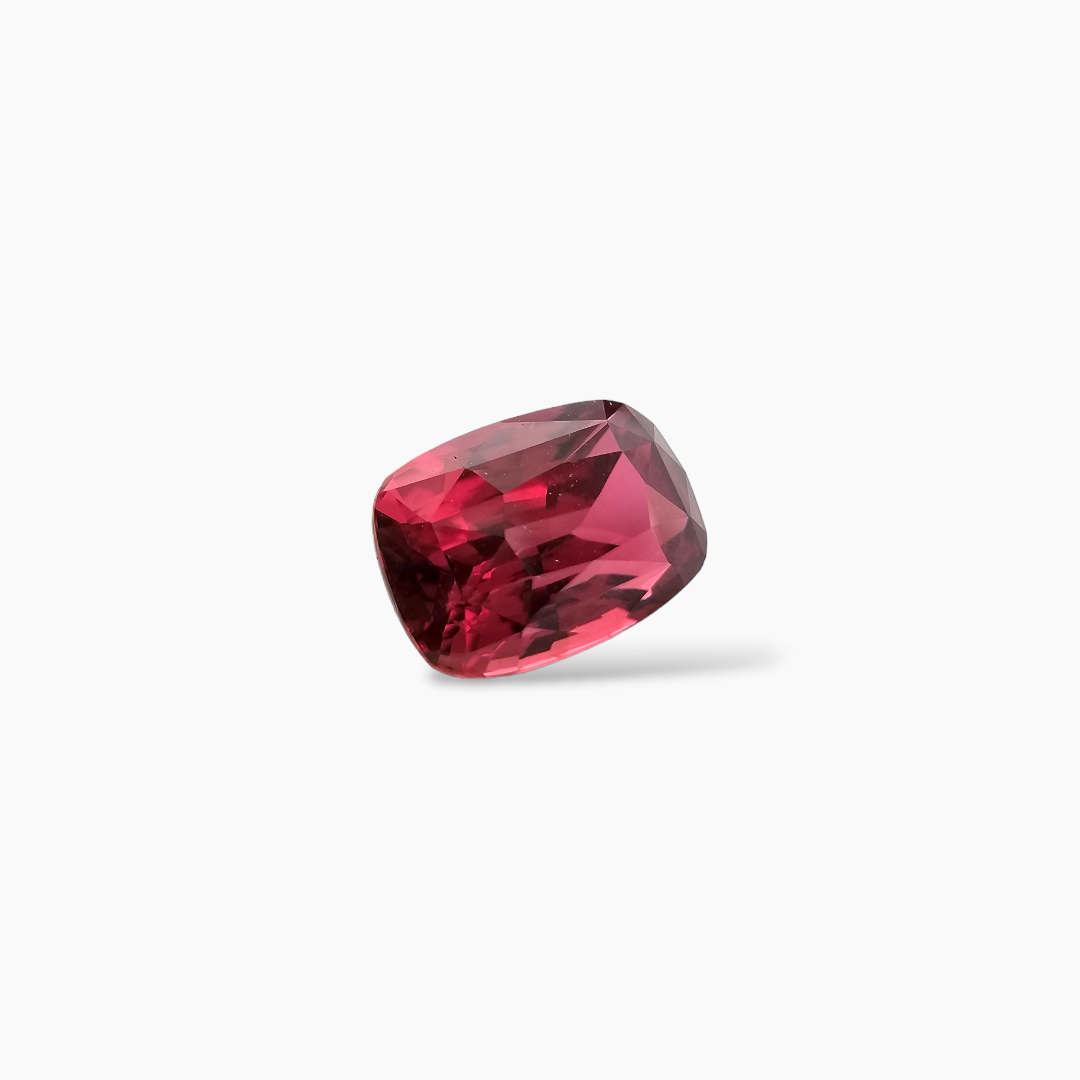 loose Natural Mozambique Ruby Manik Stone 2.03 Carats Cushion Shape 