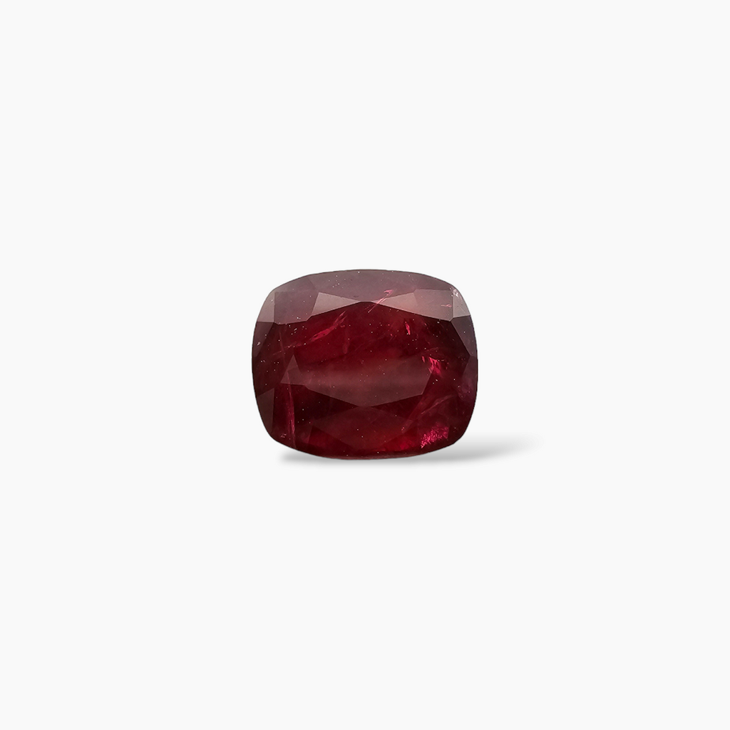 Natural Mozambique Ruby Manik Stone 1.96 Carats Cushion Shape 7.23 x 6.32 x 4.81 mm