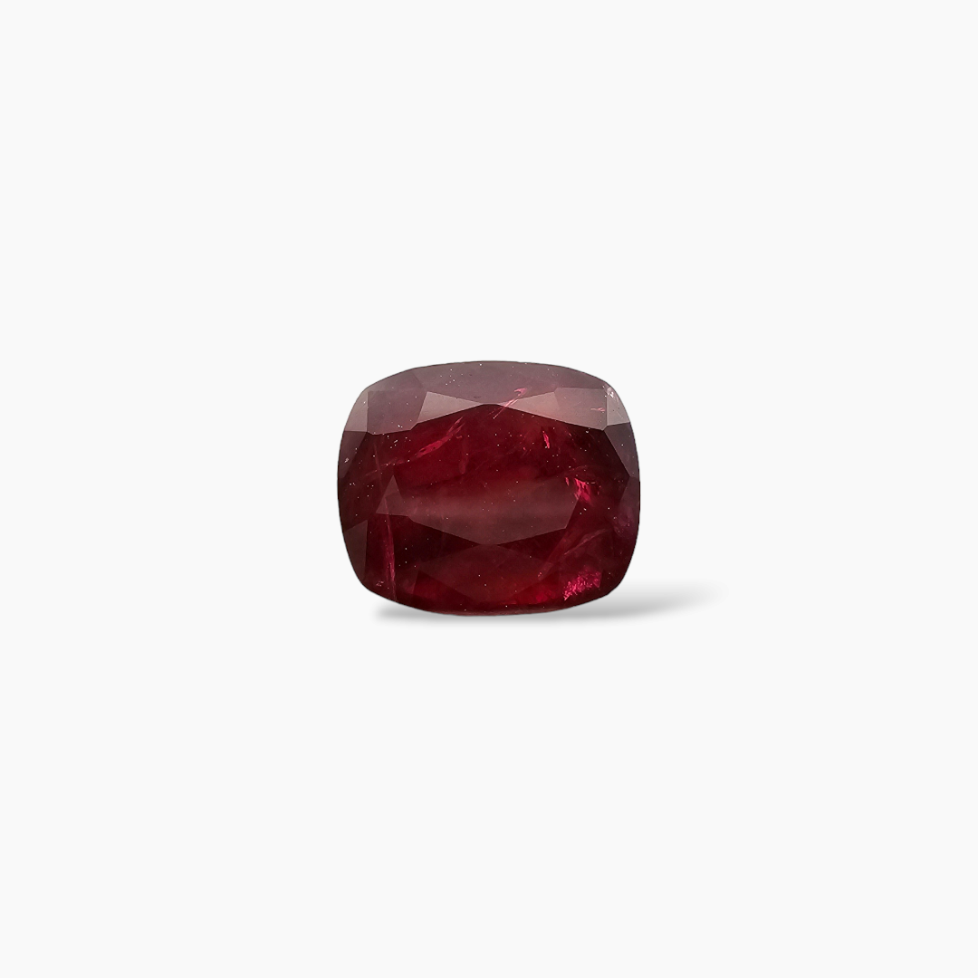 Natural Mozambique Ruby Manik Stone 1.96 Carats Cushion Shape 7.23 x 6.32 x 4.81 mm