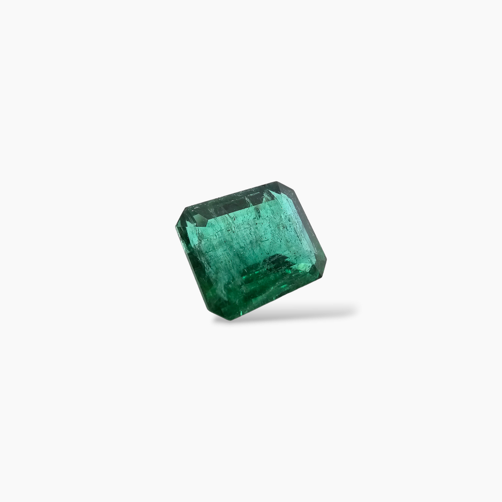 loose Natural Zambian Emerald Stone 5.50 Carats Emeraldcut Shape