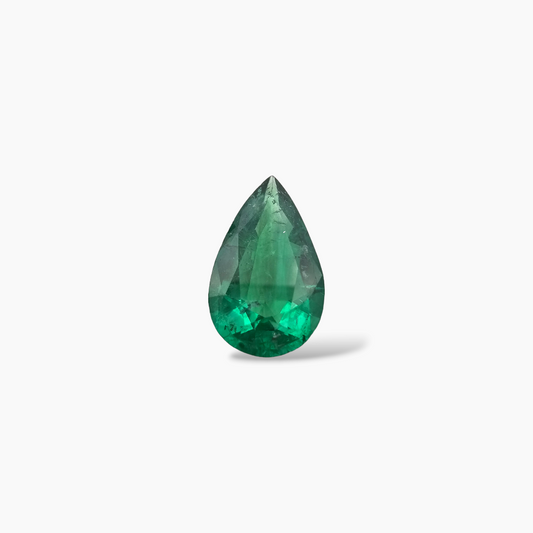 buy Natural Zambian Emerald Stone 4.85 Carats Pear Cut