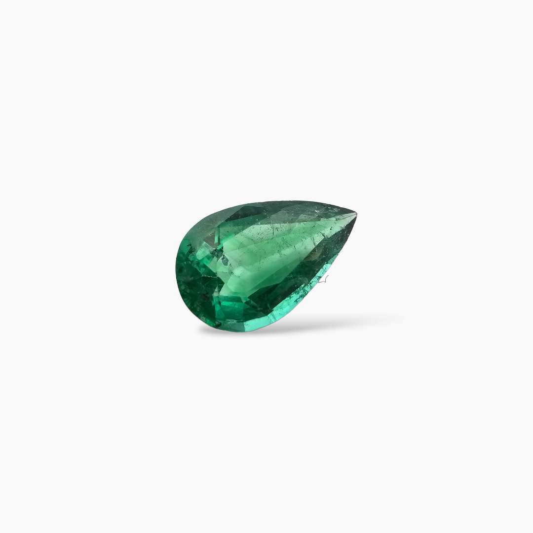 online Natural Zambian Emerald Stone 4.85 Carats Pear Cut 
