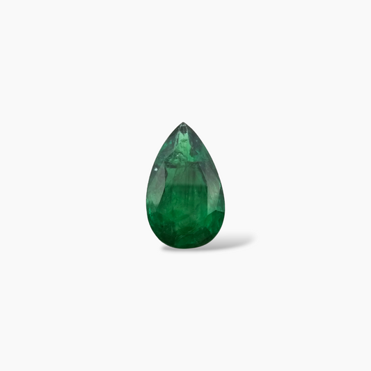 buy Natural Zambian Emerald Stone 5.53 Carats Pear Cut 15.71 x 9.19 x 6.04 mm