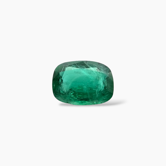buy Natural Zambian Emerald Stone 5.36 Carats Cushion Cut 13.53 x 9.72 x 5.87 mm