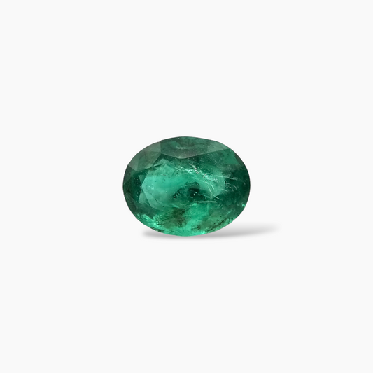 buy Natural Zambian Emerald Stone 1.95 Carats Oval Cut 9.2 x 7.3 mm