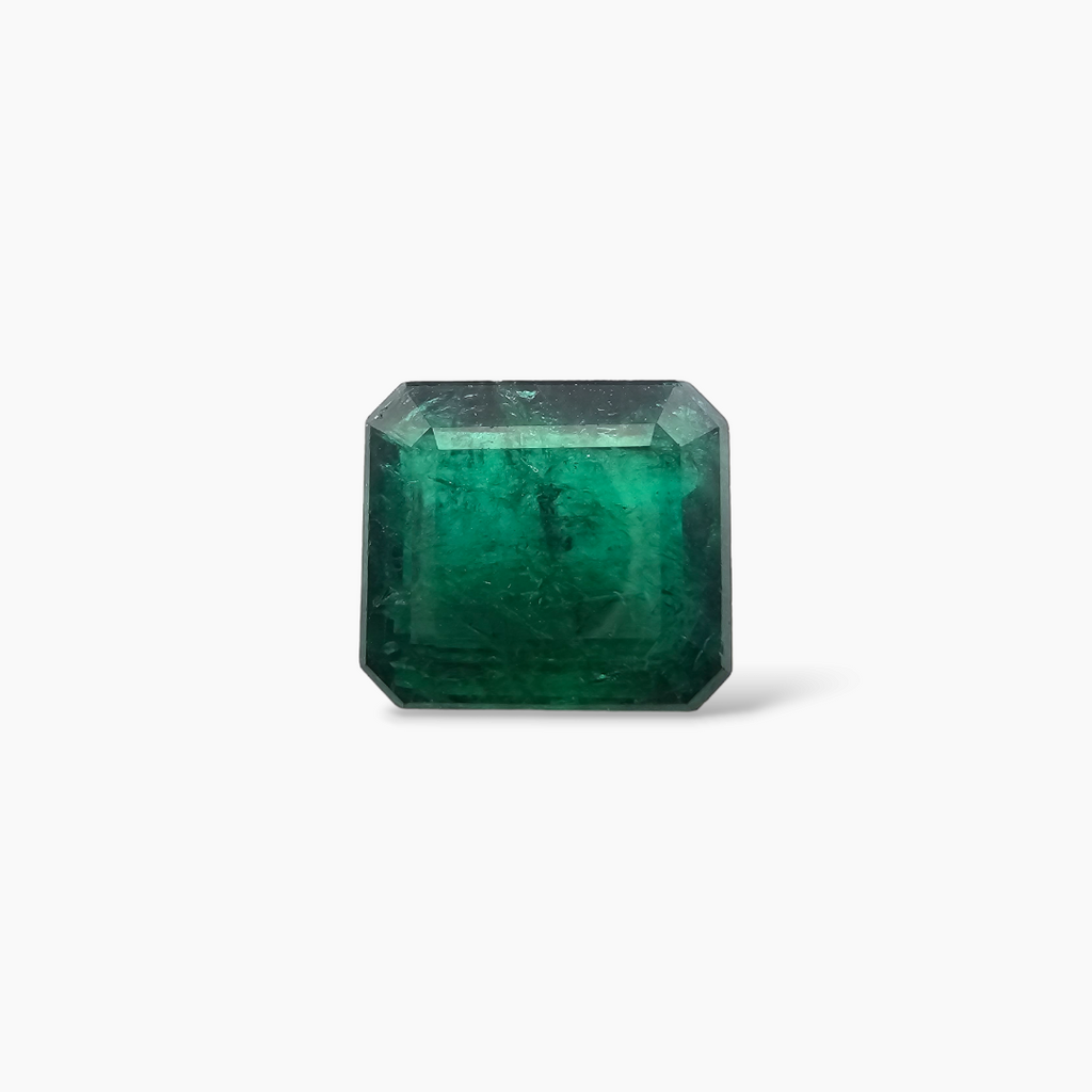 buy Natural Zambian Emerald Stone 6.45 Carats Emerald Cut 11.6 x 10.3 mm