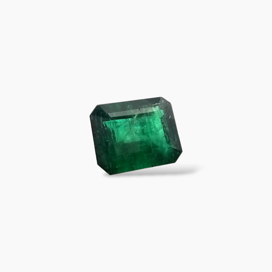 online Natural Zambian Emerald Stone 4.89 Carats Emerald Cut 11.6 x 9.2 mm