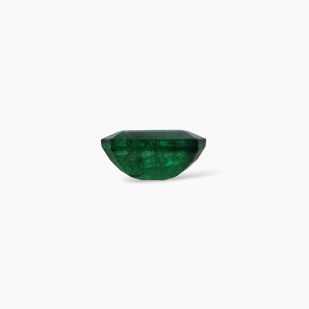 Natural Zambian Emerald Stone 4.89 Carats Emerald Cut 11.6 x 9.2 mm