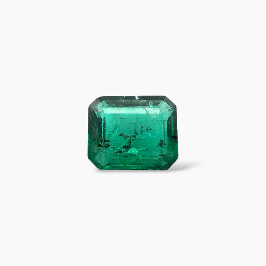 buy Natural Zambian Emerald Stone 4.30 Carats Emerald Cut 10.4 x8.8 mm