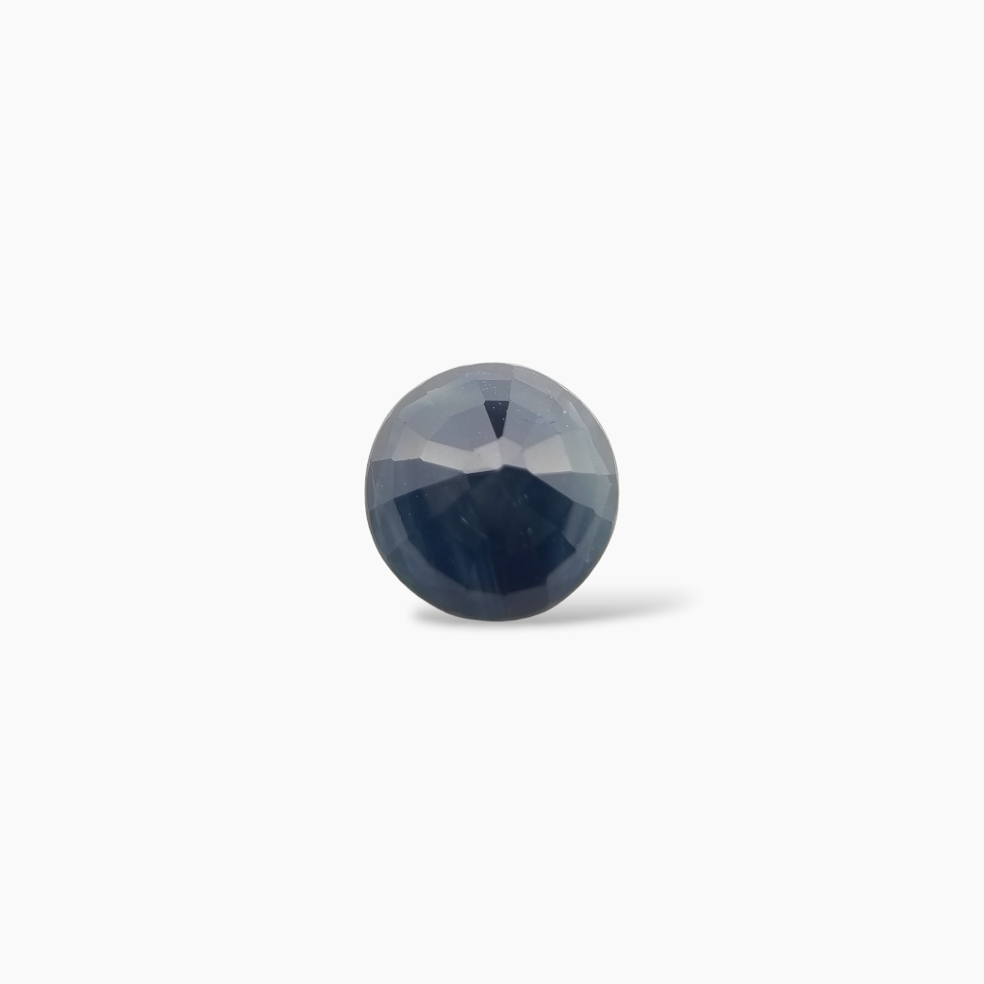 online Natural Blue Sapphire Stone 2.51 Carats Round Shape 8.2 mm