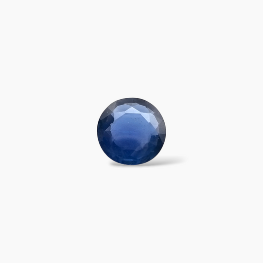 Buy Natural Blue Sapphire Stone 0.95 Carats Round Shape 6.2 mm