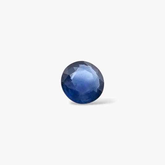 loose Natural Blue Sapphire Stone 0.95 Carats Round Shape 6.2 mm 