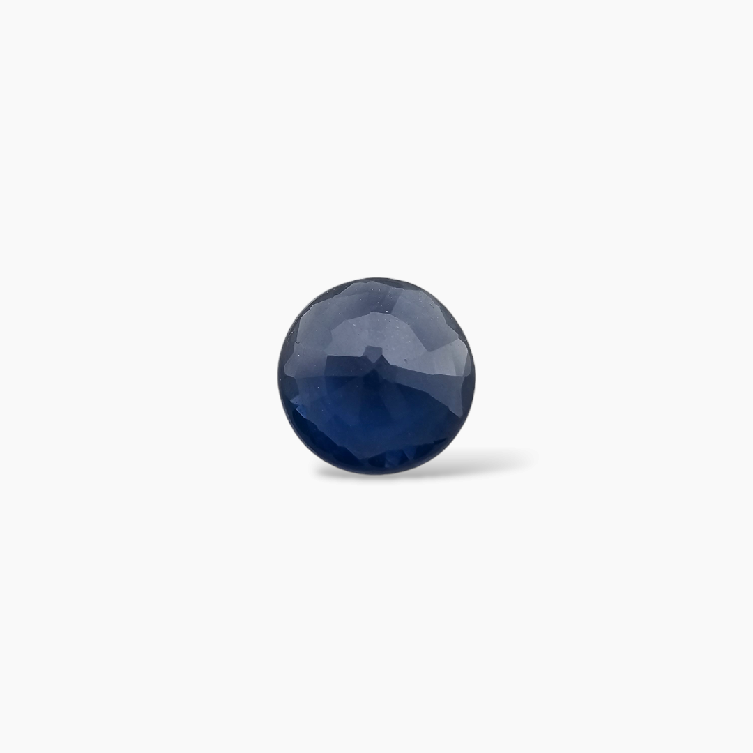 online Natural Blue Sapphire Stone 0.95 Carats Round Shape 6.2 mm
