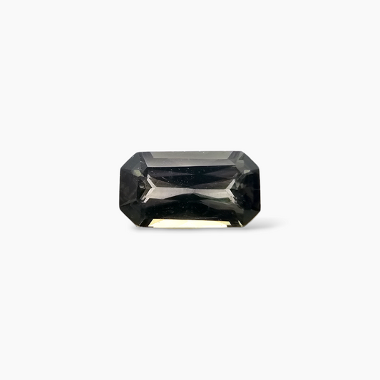 buy Natural Green Sapphire Stone 1.45 Carats Emerald Cut 8.8x4.8 mm