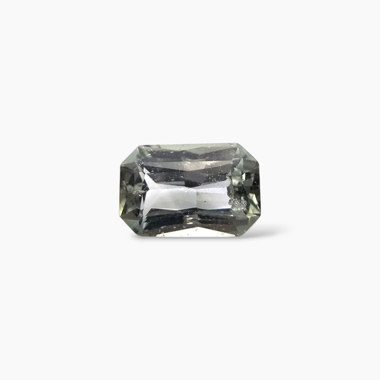 buy Natural Green Sapphire Stone 1.31 Carats Emerald Cut 8 x 5.2 mm