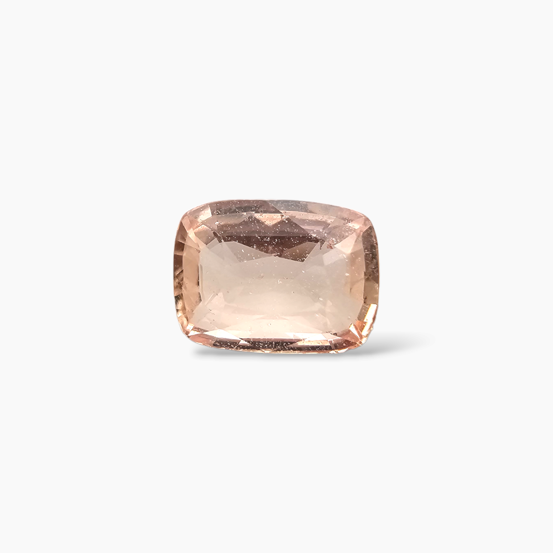 buy Natural Orange Sapphire Stone 1.55 Carats Cushion  7.8 x 5.8 mm