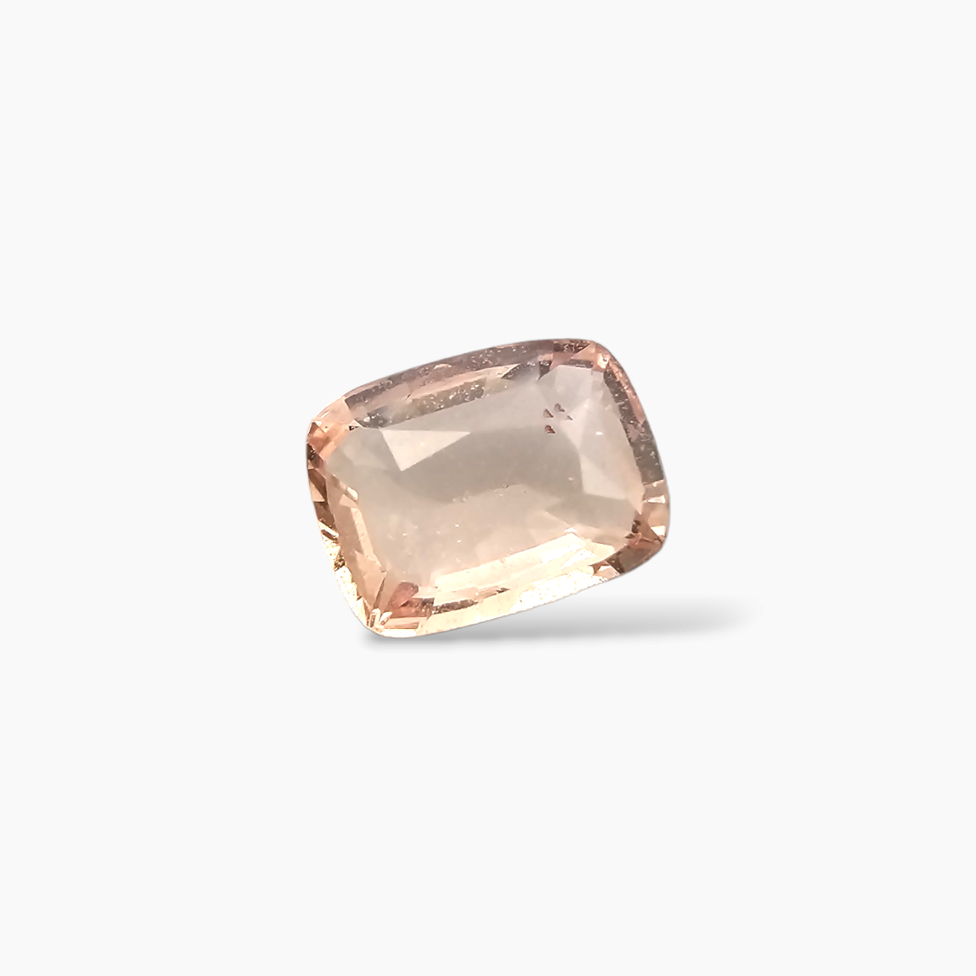 shop Natural Orange Sapphire Stone 1.55 Carats Cushion  7.8 x 5.8 mm 