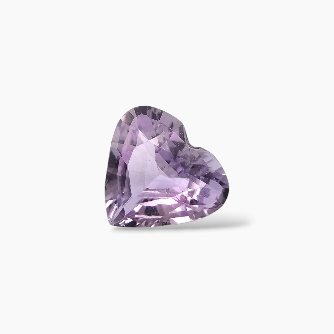 online Natural Pink Sapphire Stone 1.18 Carats Heart 7 mm