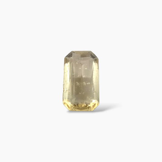 shop Natural Yellow Sapphire Stone 1.53 Carats Emerald Cut Yellow 9 x 5.5 mm