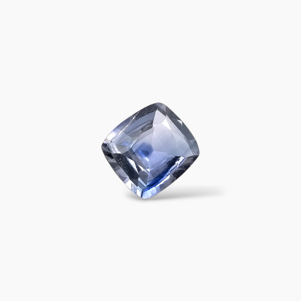 loose Natural Blue Sapphire Stone 0.75 Carats Cushion 6 x 5.5 mm