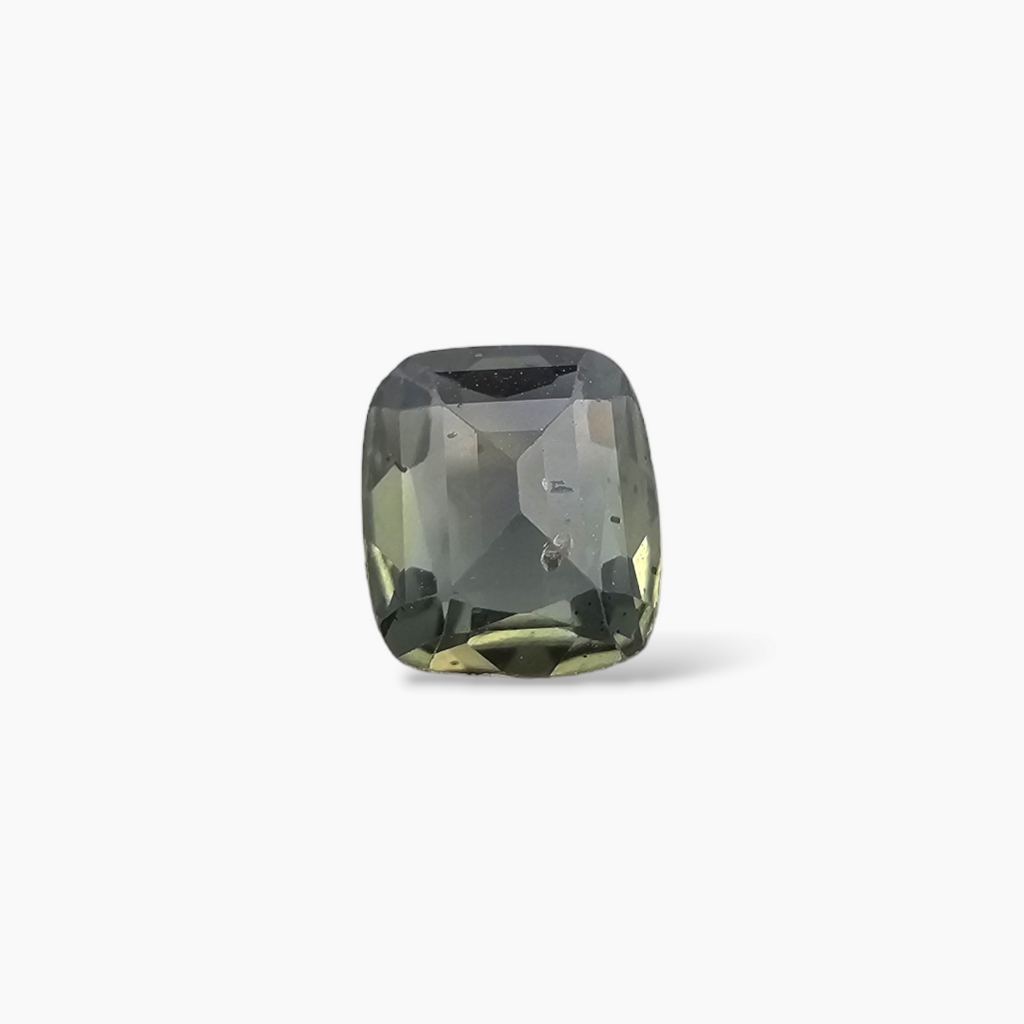 online Natural Green Sapphire Stone 1.27 Carats Cushion 7 x 6.5 mm