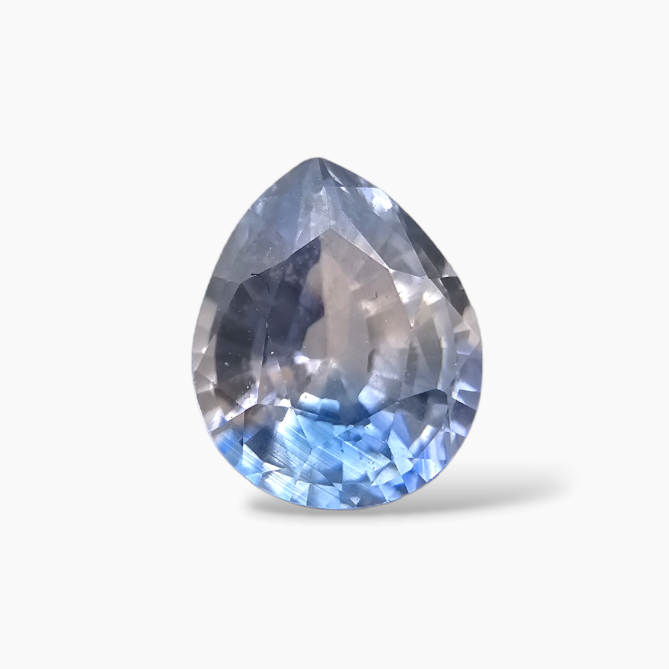 buy Natural Blue Sapphire Stone 1.24 Carats Pear Light Blue 7.5 x 6 mm