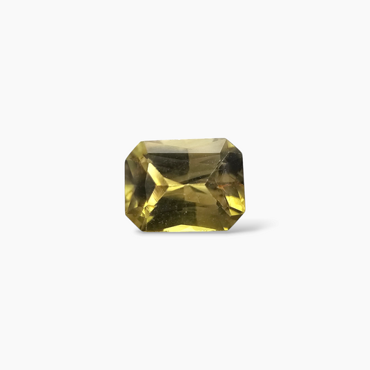 buy Natural Yellow Sapphire Stone 1.11 Carats Emerald Cut 7 x 5.5 mm