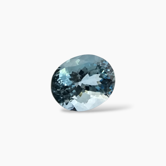 shop Natural Aquamarine Stone 10.50 Carats Oval Shape 13.5 x 10 mm