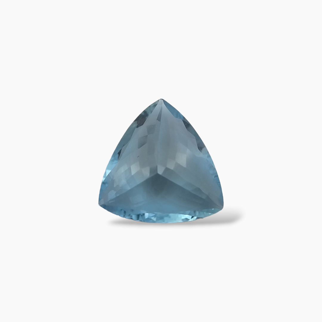 online  Natural Aquamarine Stone 5.12 Carats Trilliant Shape 13.3 x 13 mm