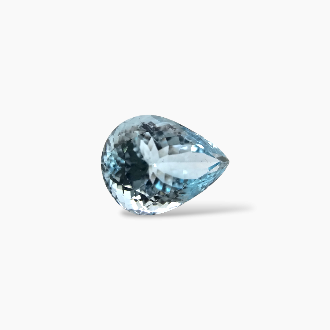 shop Natural Aquamarine Stone 8.81 Carats Pear Shape