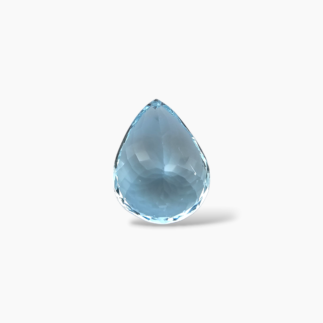 online Natural Aquamarine Stone 8.81 Carats Pear Shape