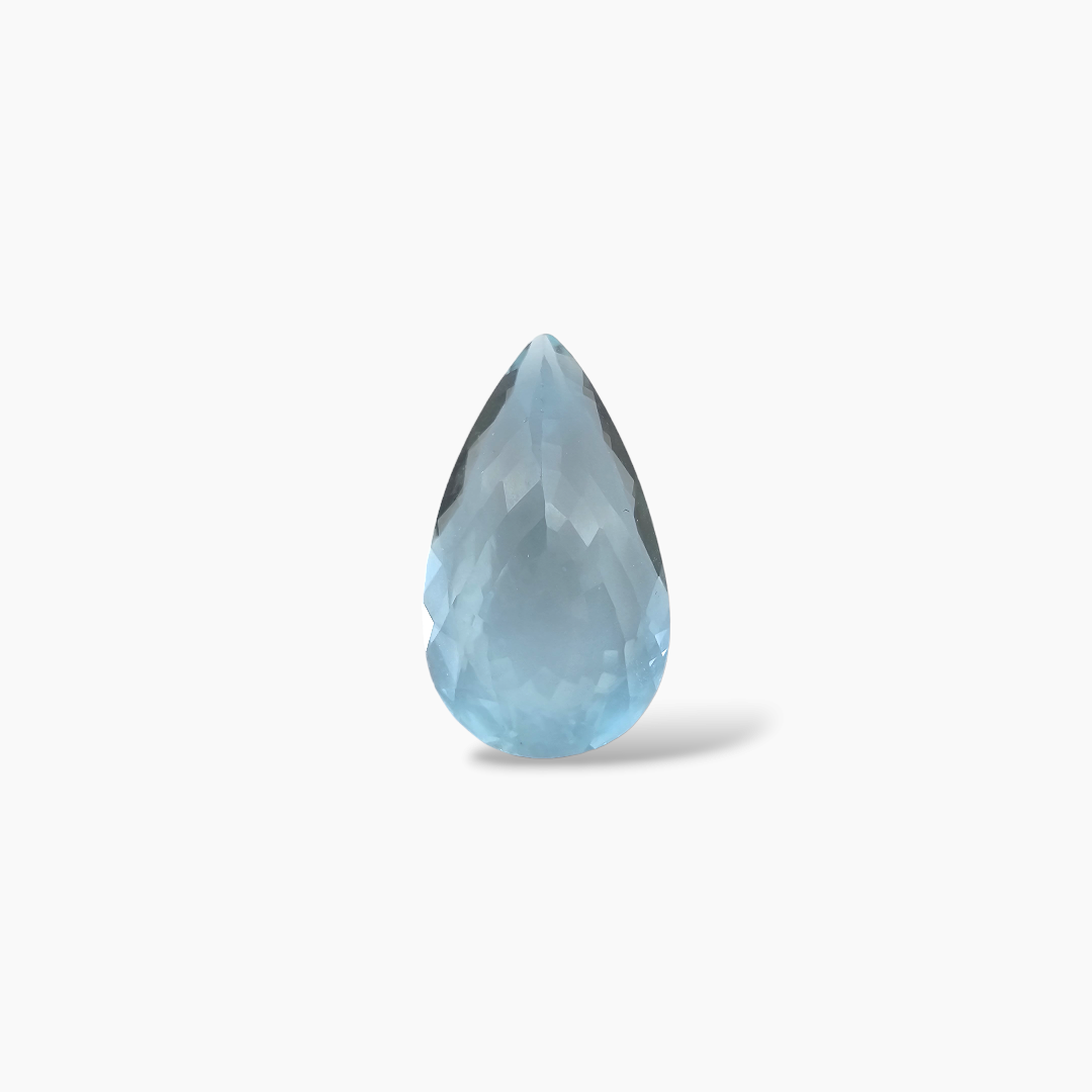 online Natural Aquamarine Stone 9.42 Carats Pear Shape  16.9 x 9 mm