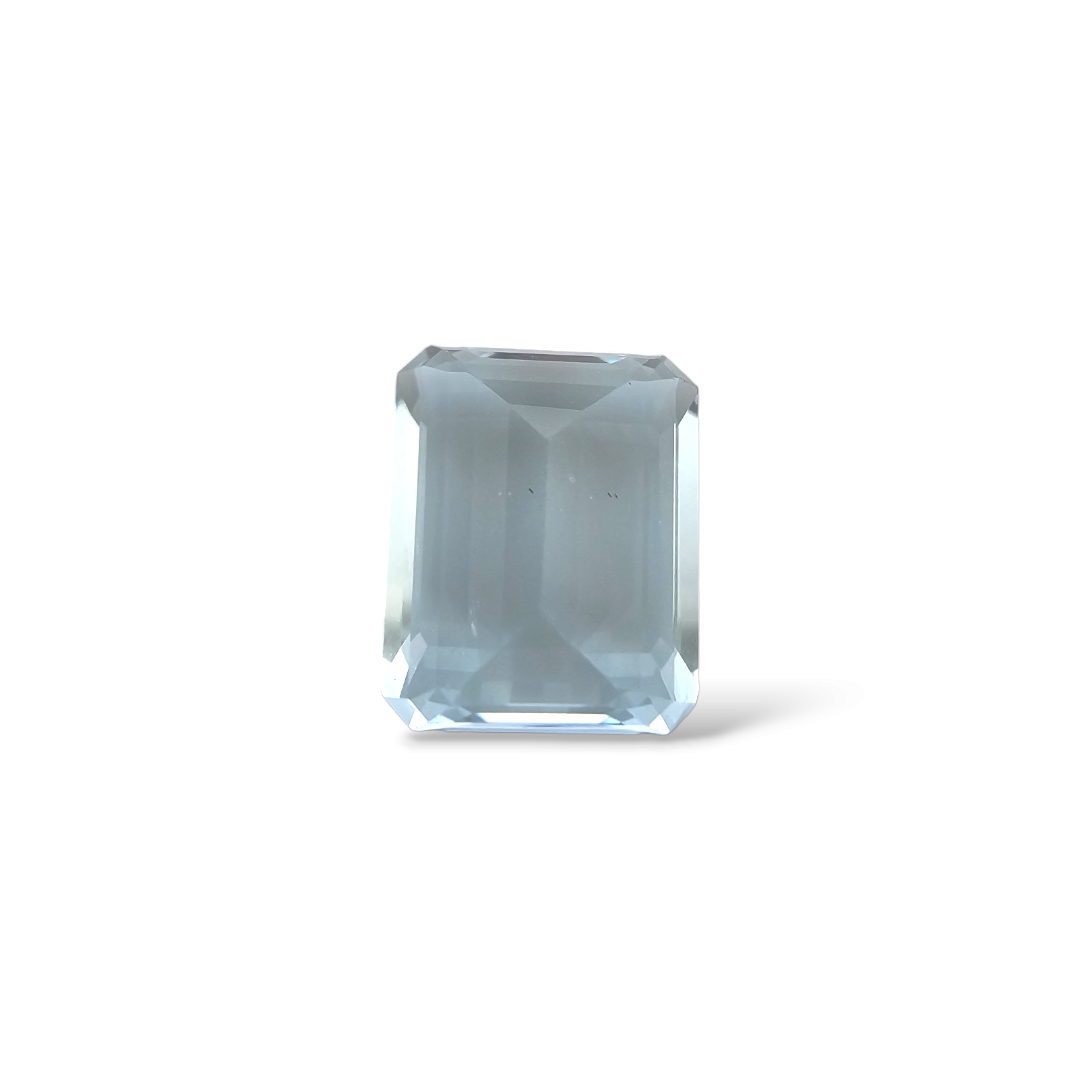 online Natural Aquamarine Stone 3.15 Carats Emerald Cut