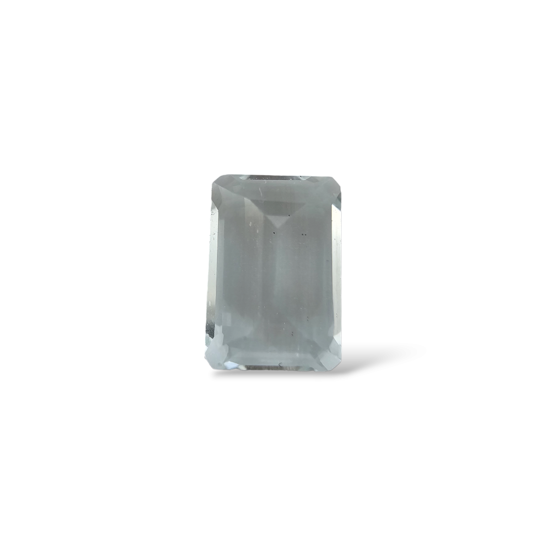 online Natural Aquamarine Stone 2.56 Carats Emerald Cut