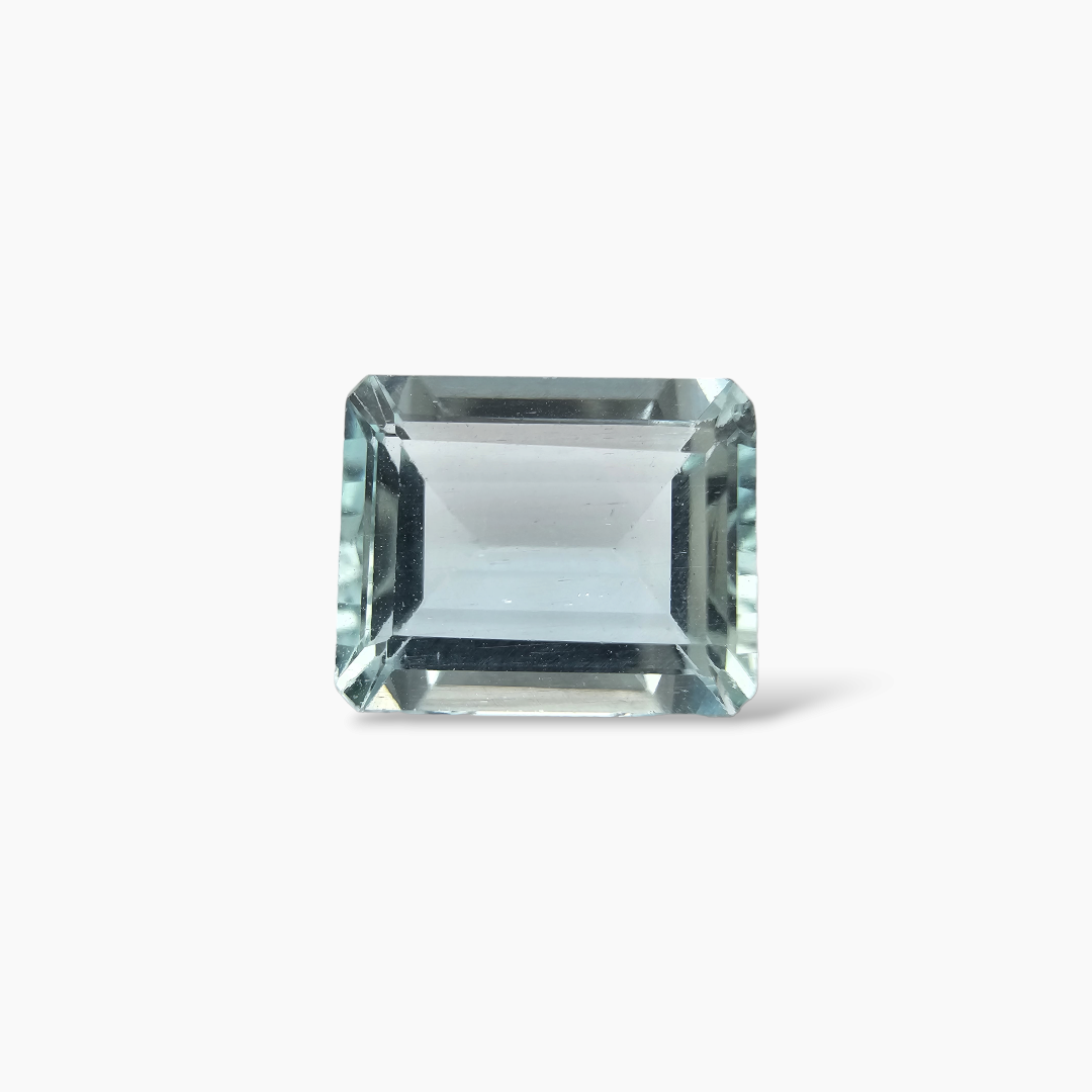 buy Natural Aquamarine Stone 4.12 Carats Emerald Cut