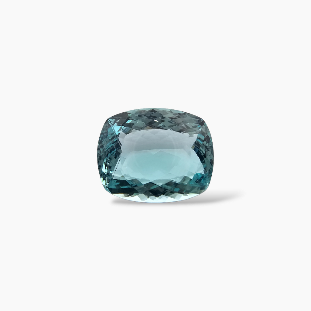 buy Natural Aquamarine Stone 26.90 Carats Cushion Cut (22 x 17.6 mm)