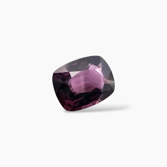 loose Natural Purple Spinel Stone 4.19 Carats Cushion Shape (11.12 x 8.71 x 5.08 mm)