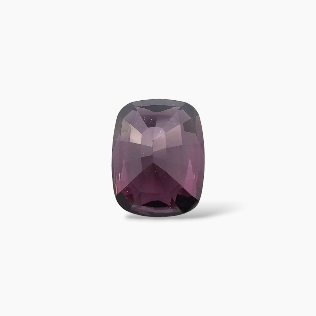 shop Natural Purple Spinel Stone 4.19 Carats Cushion Shape (11.12 x 8.71 x 5.08 mm) 